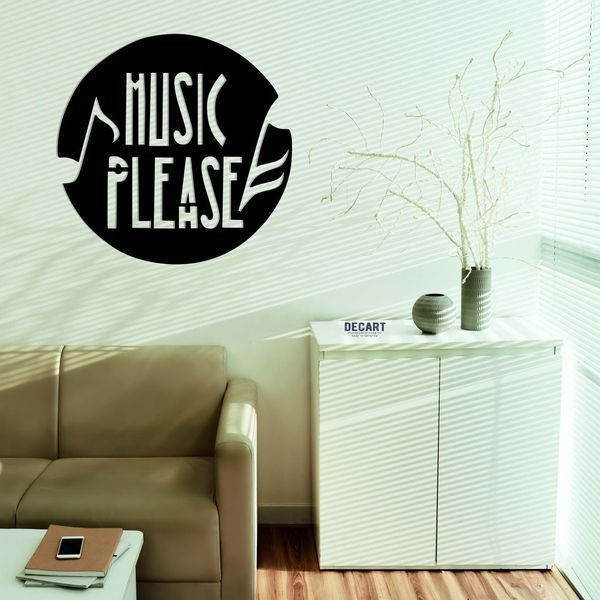 Панно из дерева MUSIC PLEASE 90019 фото