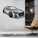 Панно из дерева Audi RS7 50х27 см 11111 фото 1