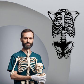 Панно из дерева "Spine 2" 26019 фото