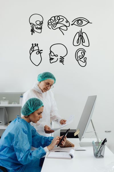 Панно из дерева "Medical" 26006 фото