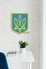 Двошаровий Герб України Герб України Тризуб "в одну лінію" 30х23 см 10043 фото 5