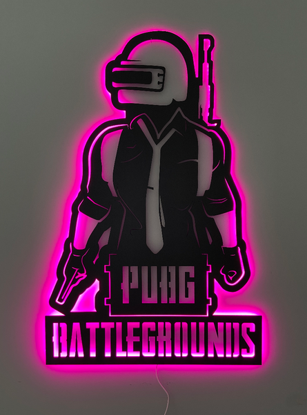 Дерев'яне панно "Пабг" PUBG 80108 фото