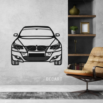 Дерев'яне панно BMW E60 M5 60х46 см 11122 фото