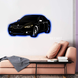 Дерев'яне панно BMW E60 M5 50х41 см 11123 фото 1
