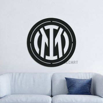 Дерев'яне панно "Інтер Мілан Milan football " 50х50 см 30037 фото