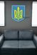 Двошаровий Герб України Тризуб з мечем 30х23 см 10008 фото 6